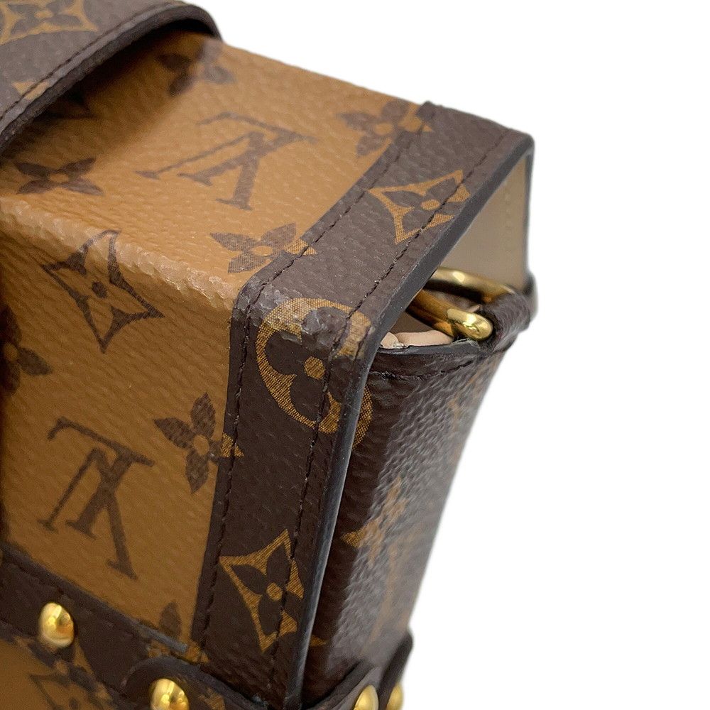 Louis Vuitton Shoulder Bag Monogram Reverse Pochette Trunk Vertical — view 7