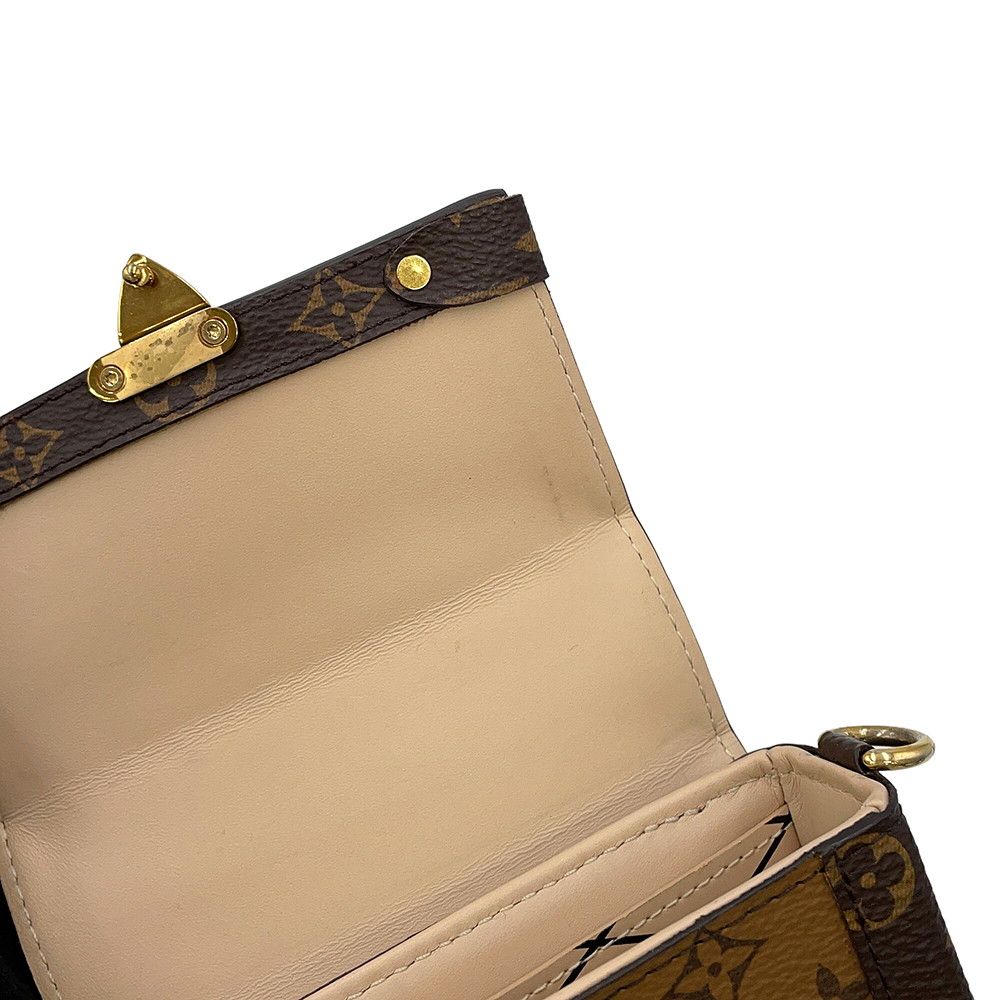 Louis Vuitton Shoulder Bag Monogram Reverse Pochette Trunk Vertical — view 8