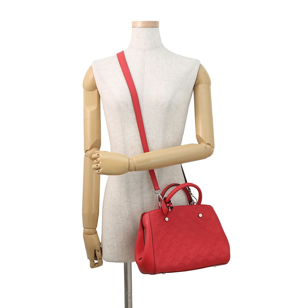 Louis Vuitton Handbag Monogram Empreinte Montaigne BB 2-Way — view 5