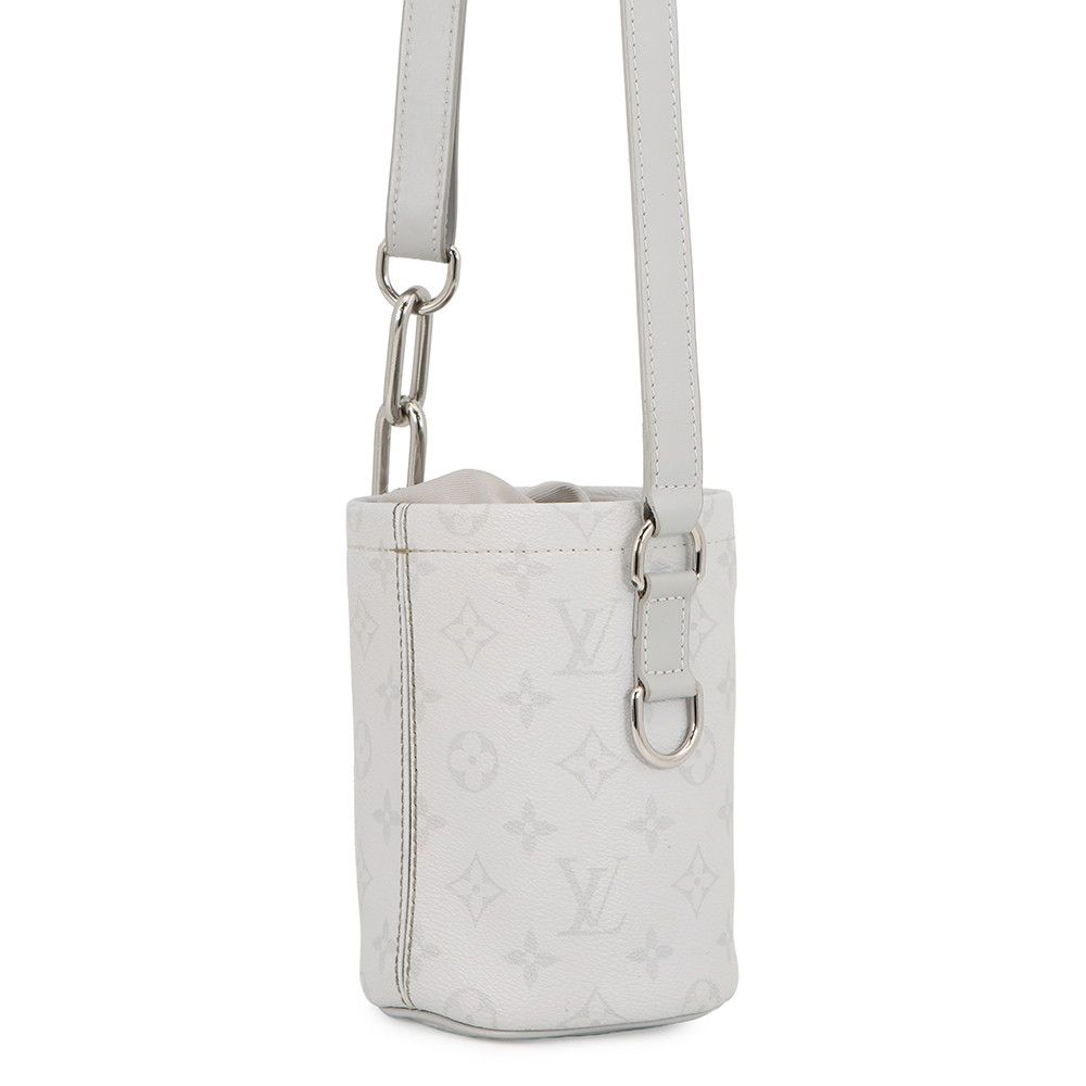 Louis Vuitton Shoulder Bag White Monogram Chalk Nano — view 2
