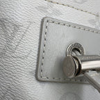 Louis Vuitton Shoulder Bag White Monogram Chalk Nano — view 6