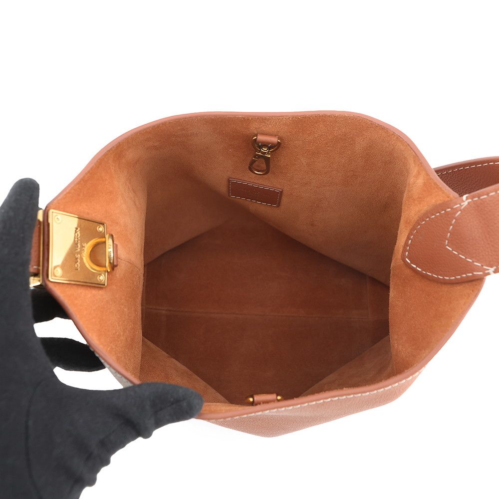 Louis Vuitton Shoulder Bag Calf Leather Low Key Hobo PM — view 5