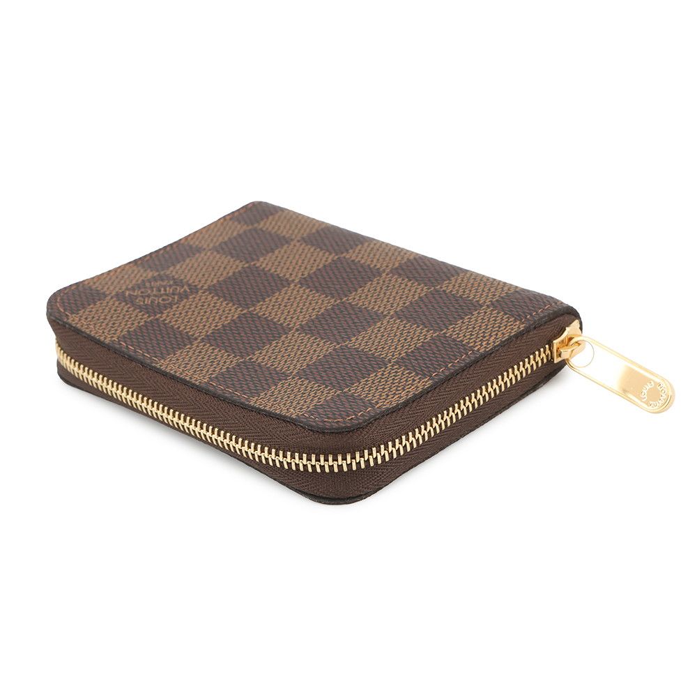 Louis Vuitton Coin Case Damier Ebene Zippy Purse Wallet — view 2