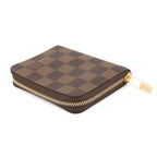 Louis Vuitton Coin Case Damier Ebene Zippy Purse Wallet — view 2