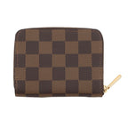 Louis Vuitton Coin Case Damier Ebene Zippy Purse Wallet — view 3