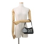 Louis Vuitton Epi LV YK Marelli 2-Way Shoulder Bag Black White — view 4