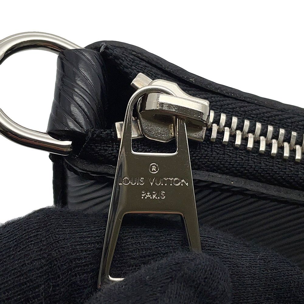 Louis Vuitton Epi LV YK Marelli 2-Way Shoulder Bag Black White — view 9