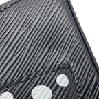 Louis Vuitton Epi LV YK Marelli 2-Way Shoulder Bag Black White — view 7