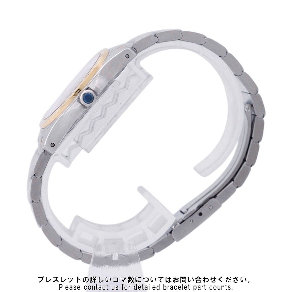 Cartier Santos Ronde MM Watch Ivory Dial — view 2