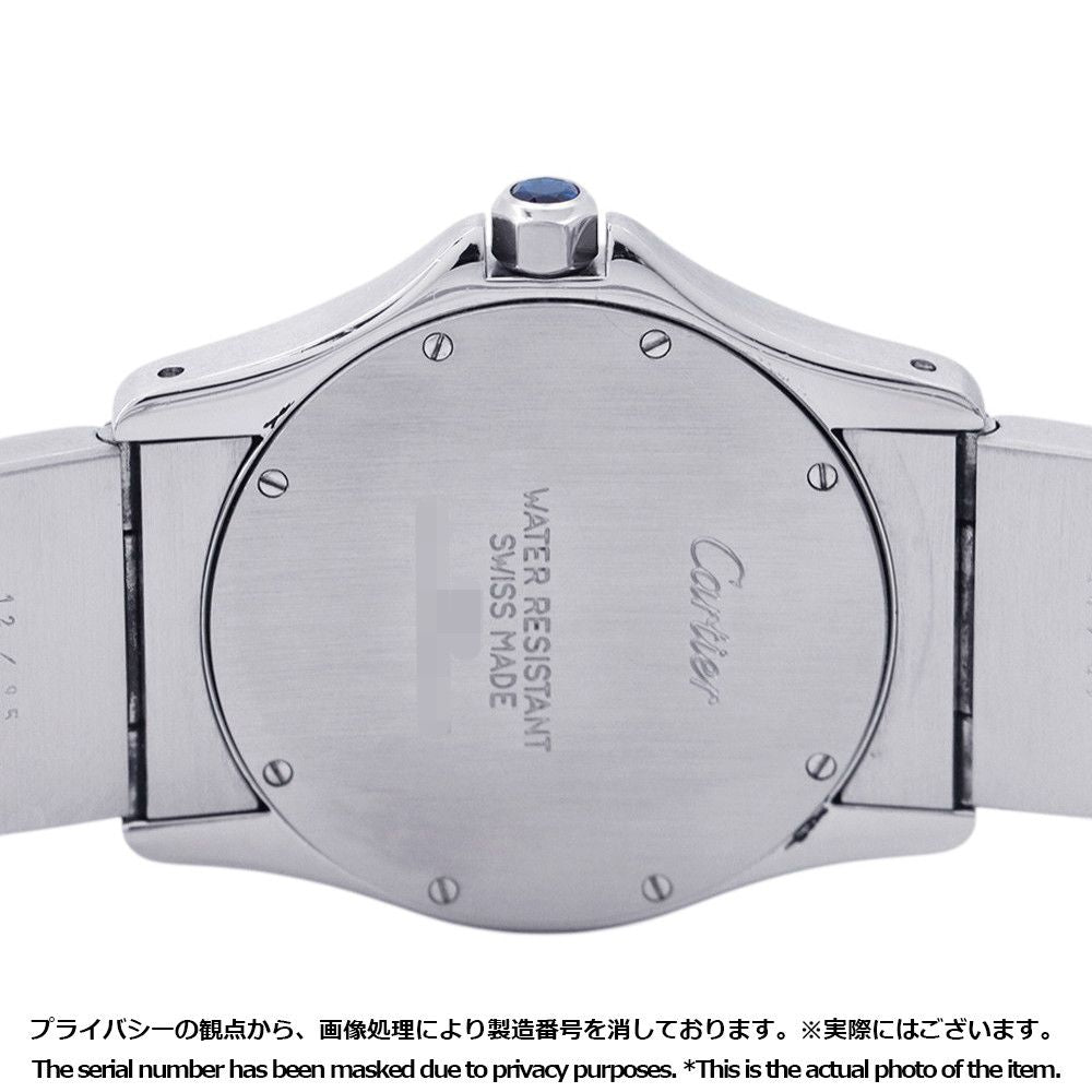Cartier Santos Ronde MM Watch Ivory Dial — view 3
