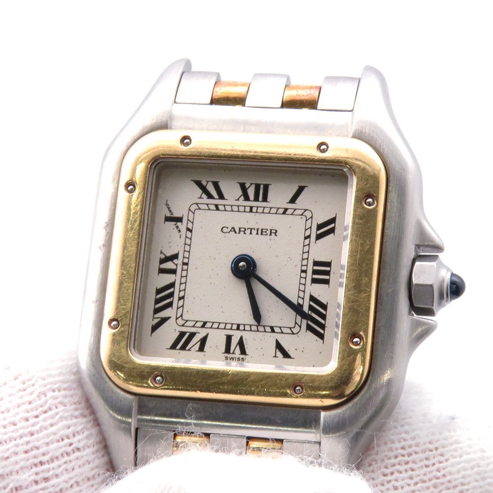 Cartier Panthere 2 Row SM Watch Ivory Dial Quartz — view 4