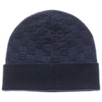 Louis Vuitton Damier Neo Petite Knit Hat Beanie Navy Sweater — view 2