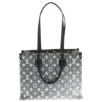 Louis Vuitton Monogram On The Go MM Denim Handbag Black — view 2