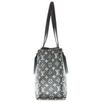 Louis Vuitton Monogram On The Go MM Denim Handbag Black — view 3