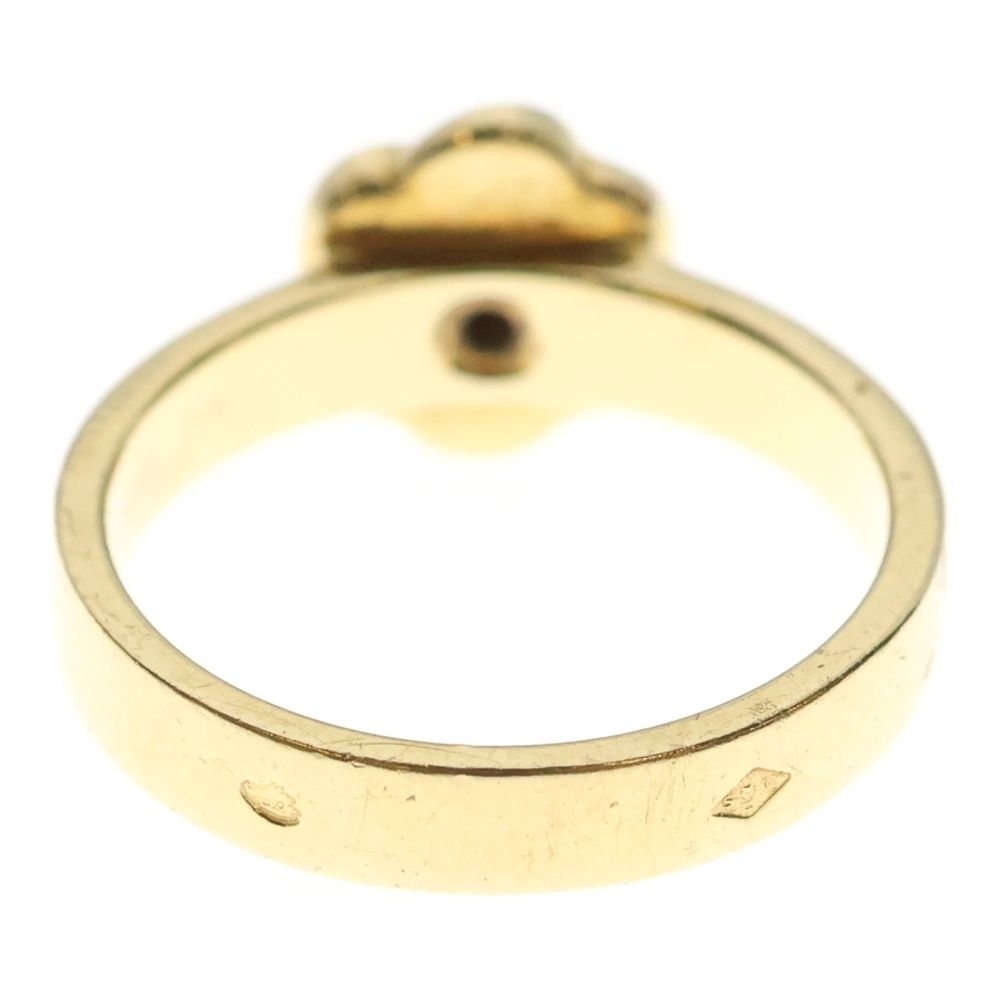 Chanel Camellia Diamond Ring Yellow Gold — view 2