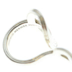 Hermes Chaine D'ancre Double Finger Ring Silver 51 — view 6