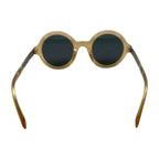 Chanel Sunglasses Clear Frame Logo Brown Silver Eyewear — view 4