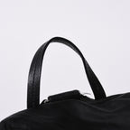 Prada Backpack Re-Nylon Black Nylon Saffiano Leather — view 6