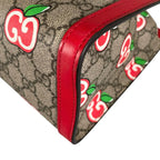 Gucci GG Apple Shoulder Bag Padlock Bag Beige Red Multicolor — view 6