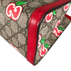 Gucci GG Apple Shoulder Bag Padlock Bag Beige Red Multicolor — view 8