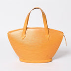 Louis Vuitton Saint Jacques PM Handbag Epi Leather Yellow Gold