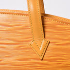 Louis Vuitton Saint Jacques PM Handbag Epi Leather Yellow Gold — view 7