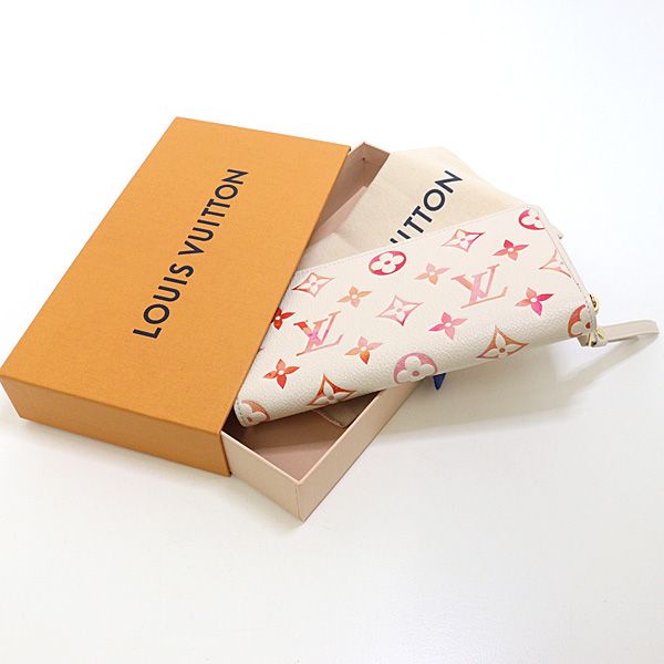 Louis Vuitton Zippy Wallet Sunrise Aquarelle Gold — view 2