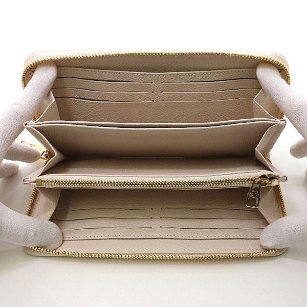 Louis Vuitton Zippy Wallet Sunrise Aquarelle Gold — view 5