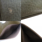 Louis Vuitton Shoulder Bag Dimitri Taiga Grizzly Brown Crossbody Casual Daily — view 6