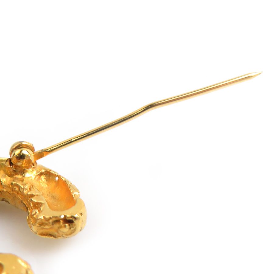 Chanel Brooch Lava Gold — view 6