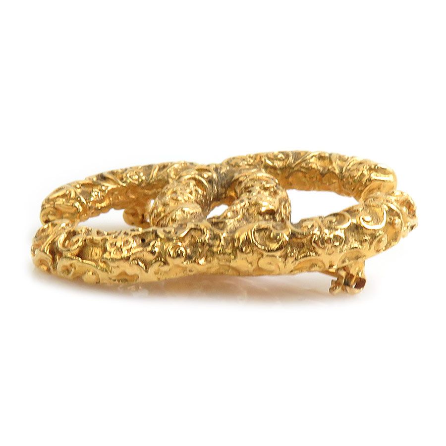 Chanel Brooch Lava Gold — view 3