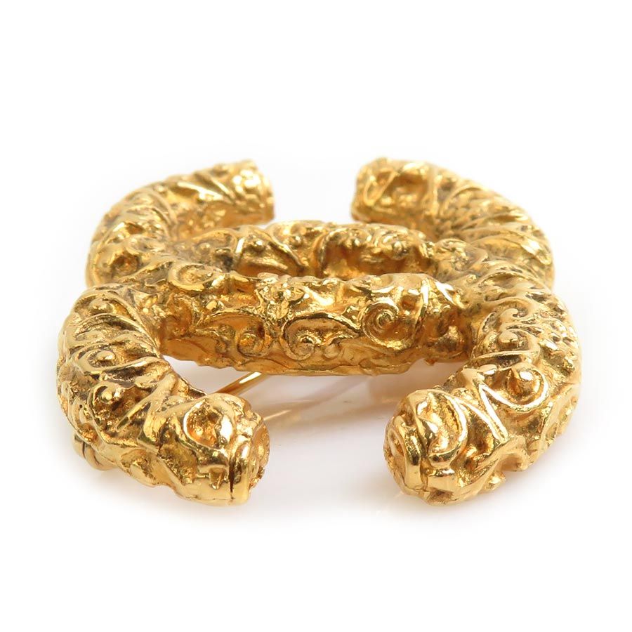 Chanel Brooch Lava Gold — view 4