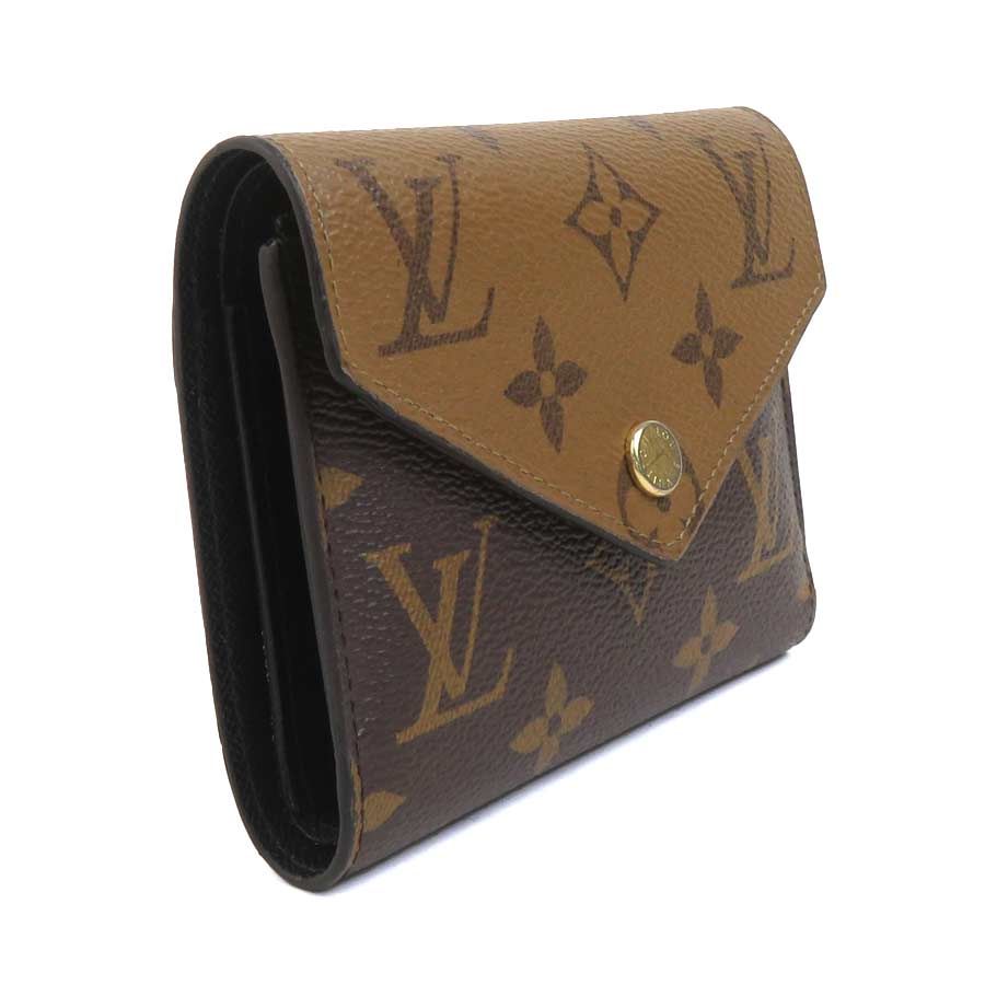 Louis Vuitton Trifold Wallet Monogram Reverse Portefeuille Victorine — view 2