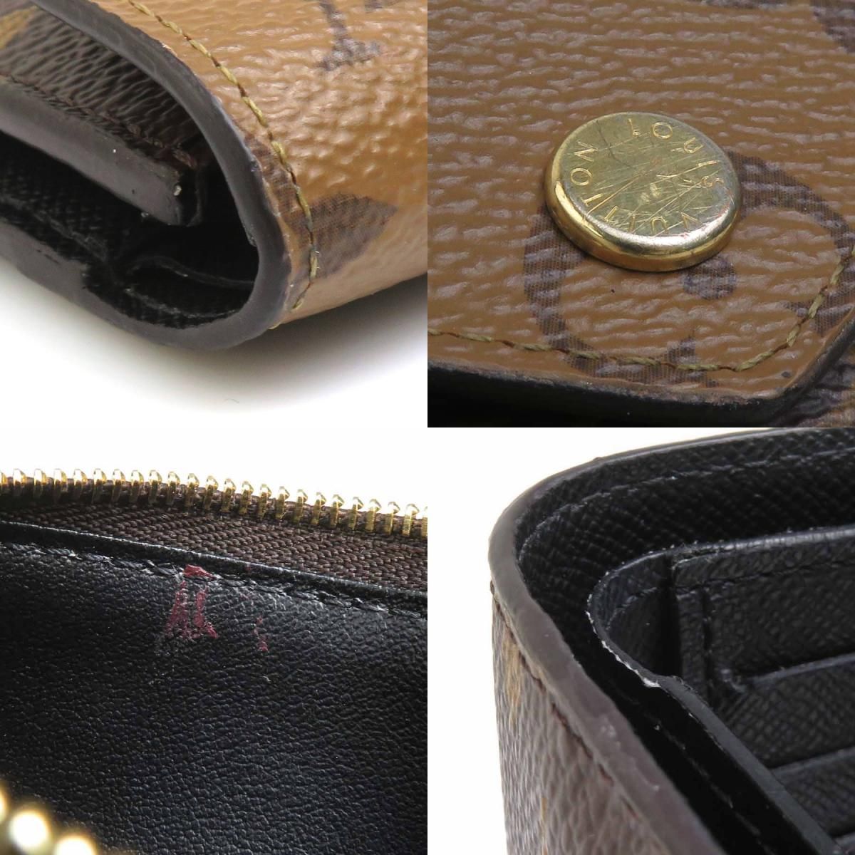 Louis Vuitton Trifold Wallet Monogram Reverse Portefeuille Victorine — view 9