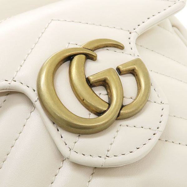 Gucci GG Marmont Quilted Mini Bucket Messenger Bag — view 5