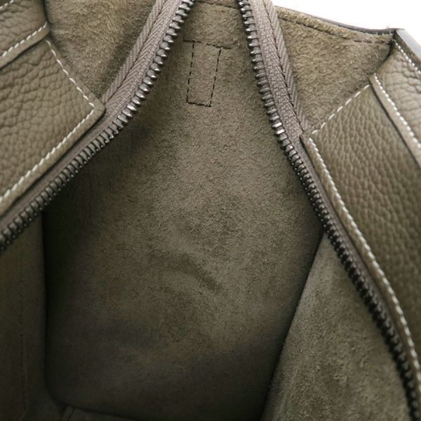 Celine Luggage Nano Drummed Calfskin Messenger Bag — view 7