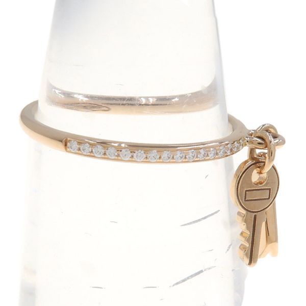 Hermes Kelly Clochette Diamond Ring — view 4
