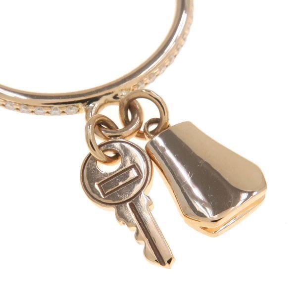 Hermes Kelly Clochette Diamond Ring — view 6
