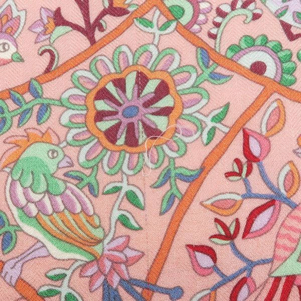 Hermes Carre Geant Cashmere Silk Scarf — view 6