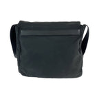 Prada Tessuto Black Silver Nylon Shoulder Bag Pochette — view 2