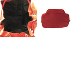 Prada Tessuto Red Silver Nylon Luc Backpack — view 9