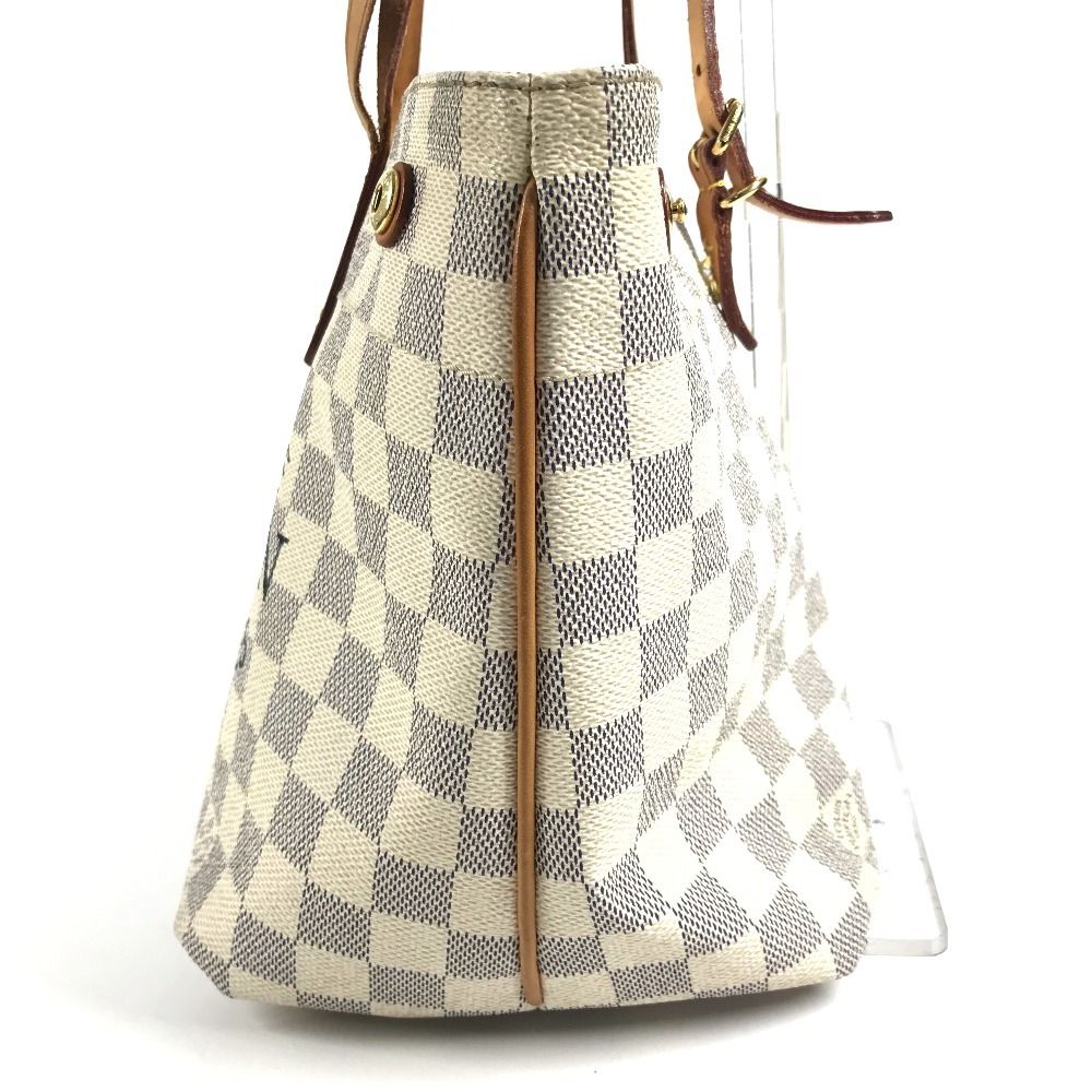 Louis Vuitton Shoulder Bag Cabas PM Damier Azur Canvas White — view 4