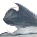 Prada Tessuto Triangle Logo Black Nylon Shoulder Bag Pochette — view 8