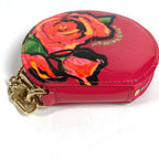 Louis Vuitton Coin Case Porte Monet Chapeau Monogram Vernis Canvas Pink — view 2
