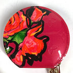 Louis Vuitton Coin Case Porte Monet Chapeau Monogram Vernis Canvas Pink — view 6