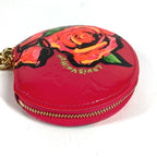 Louis Vuitton Coin Case Porte Monet Chapeau Monogram Vernis Canvas Pink — view 3