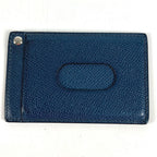 Hermes Card Case Chuchu Logo Series Leather Navy — view 2