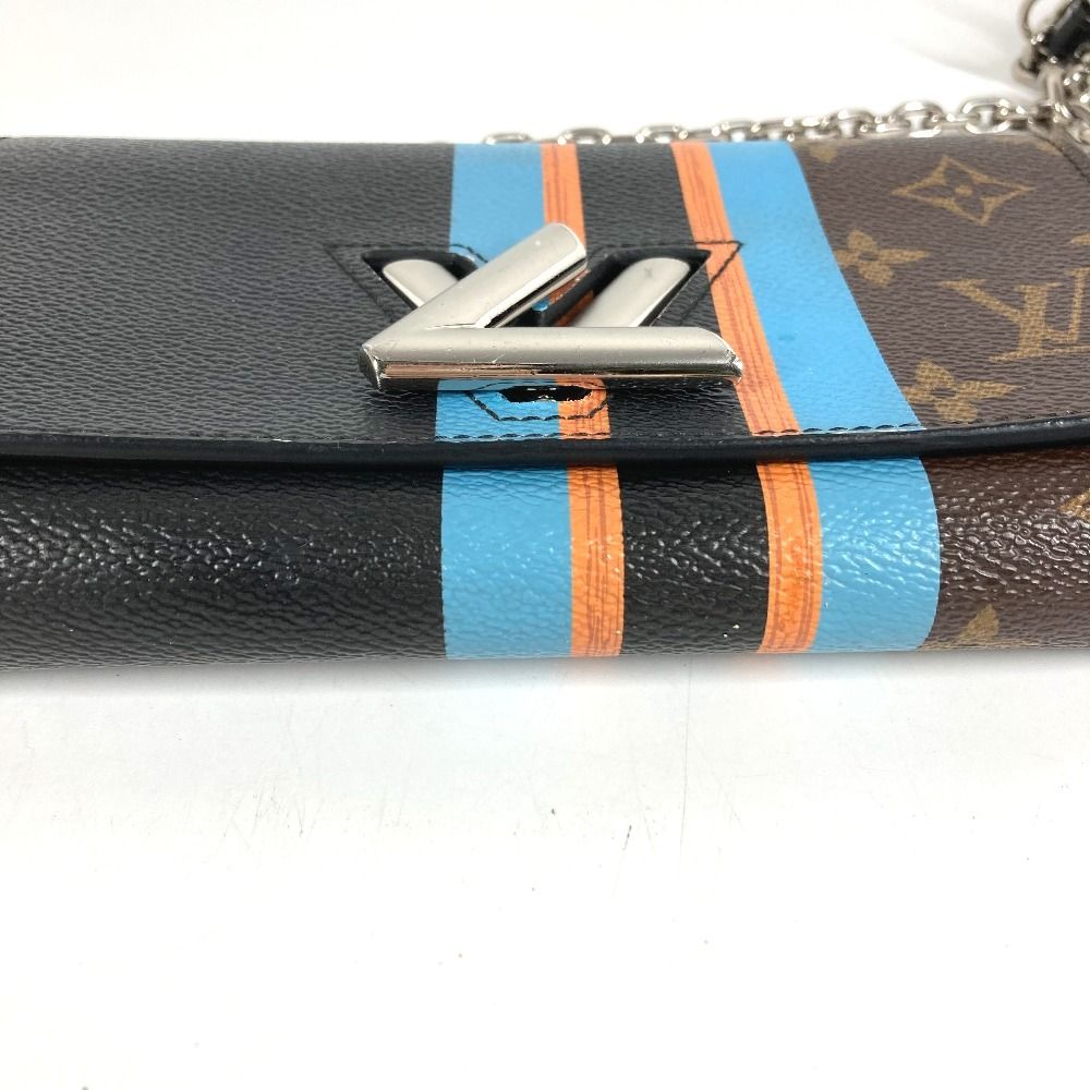 Hermes Wallet Portefeuille Twist Monogram Canvas Brown — view 5