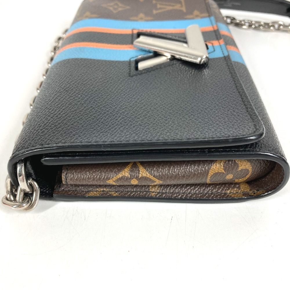 Hermes Wallet Portefeuille Twist Monogram Canvas Brown — view 7