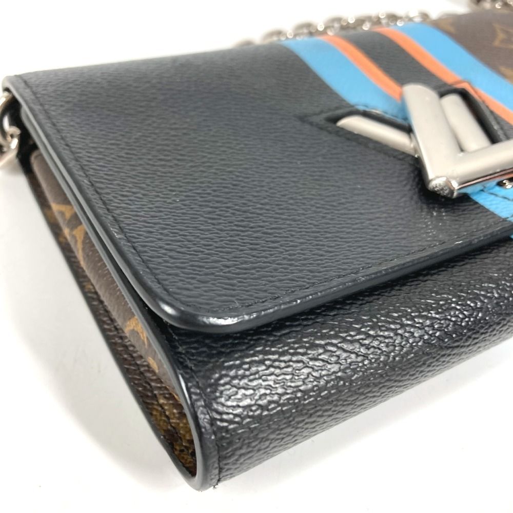 Hermes Wallet Portefeuille Twist Monogram Canvas Brown — view 6